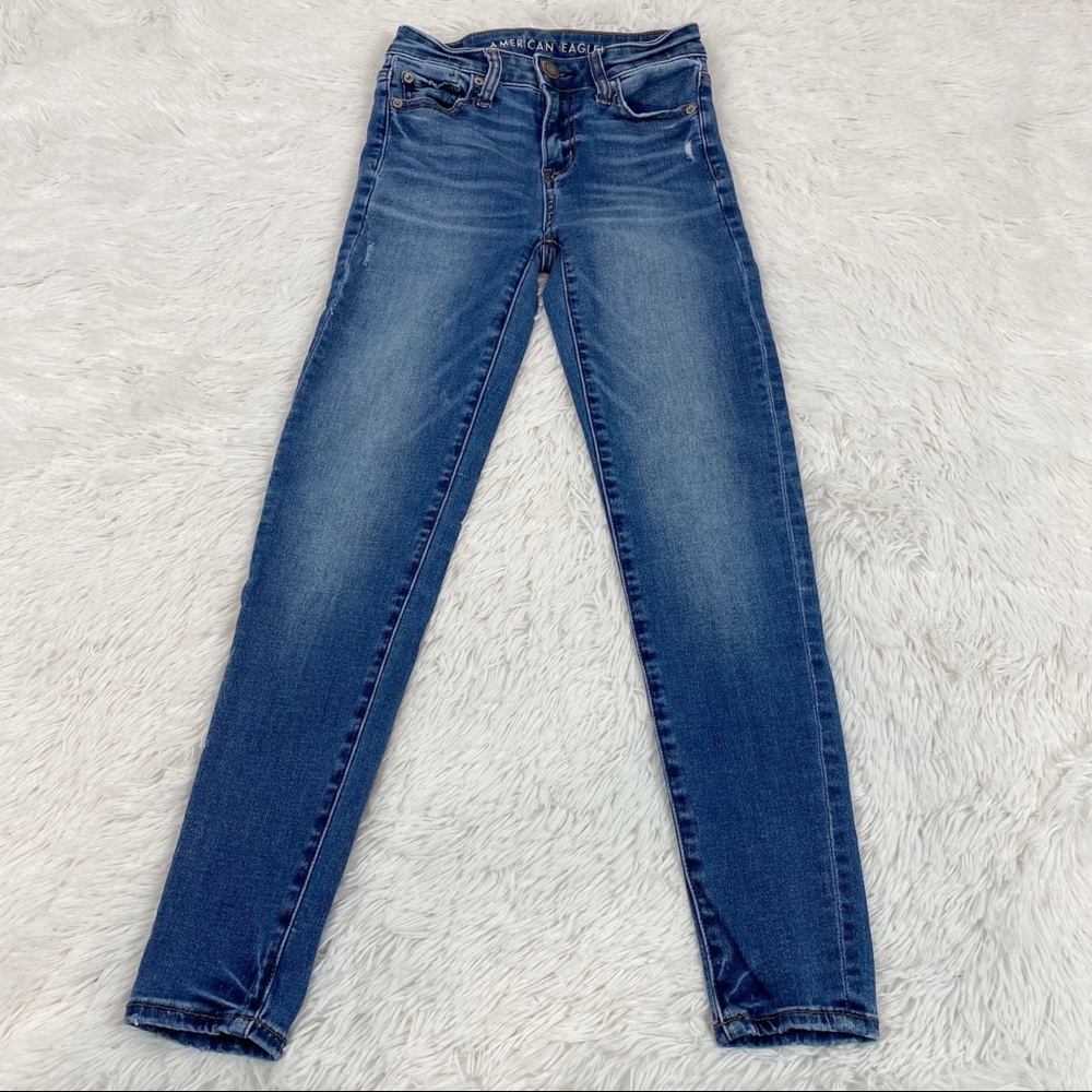 American Eagle high rise jegging skinny jeans
